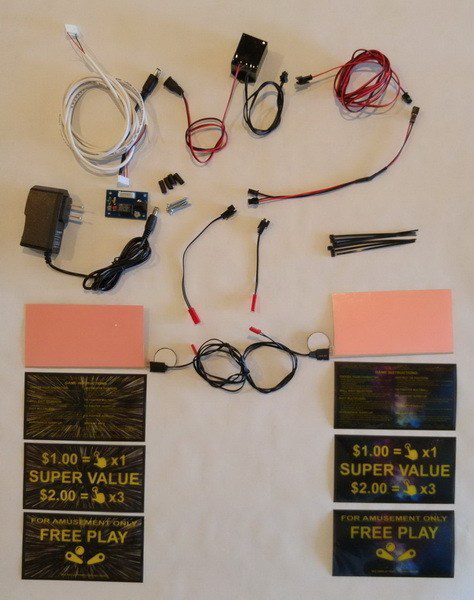 WWE WrestleMania Glowing Instruction Card Kit- EL Panel mod - Image 2