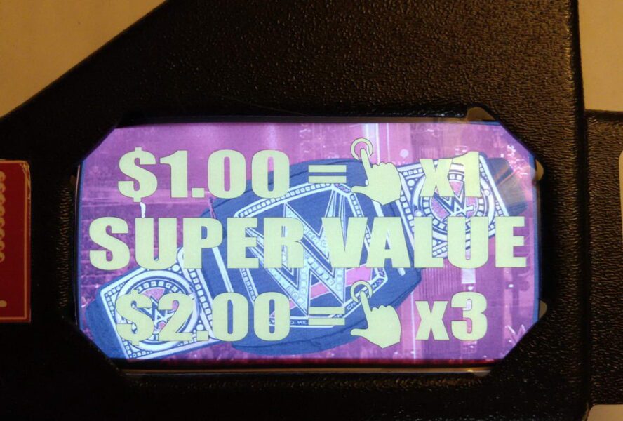 WWE WrestleMania Glowing Instruction Card Kit- EL Panel mod - Image 10