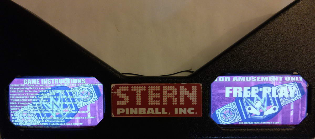 WWE WrestleMania Glowing Instruction Card Kit- EL Panel mod - Image 3