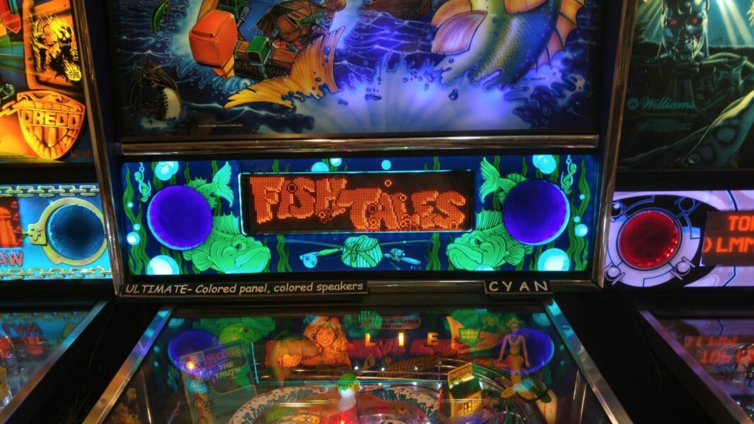 fish tales lighted speaker panel ultimate Fish Tales Lighted Speaker Panel Ultimate Pinball LED Mod