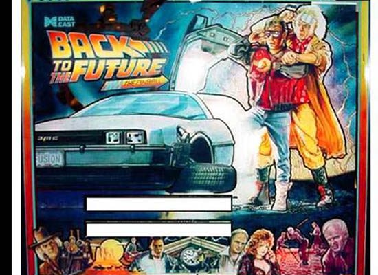Back to the Future Pinball Products
