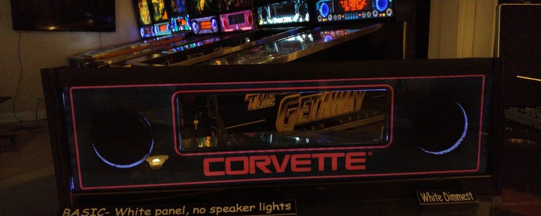 Corvette Basic Lighted Speaker Panel (White Only) - Image 3