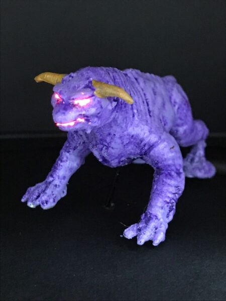 Ghostbuster GB Pinball Machine PURPLE TERROR DOG LED Mod Stern