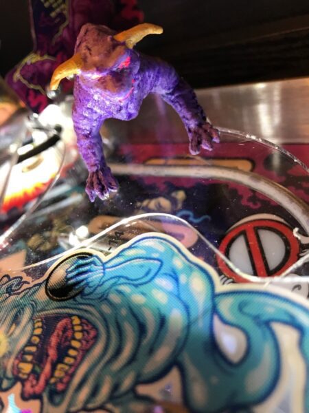 Ghostbuster GB Pinball Machine PURPLE TERROR DOG LED Mod Stern - Image 4