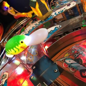 Fish Tales FT Pinball Machine GREEN ORANGE YELLOW SPOON LURE LED Mod