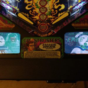 Ghost Busters Stern Pinball Glowing Instruction Card Kit EL Panel PRO Premium LE