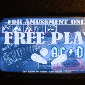 AC/DC Pinball EL Panel
