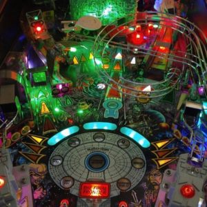 Star Trek: The Next Generation STTNG Large BORG In Back Pinball Machine Mod