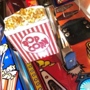 Fun House FH Pinball Machine BUTTERED POPCORN LED mod