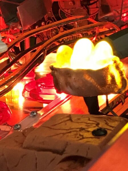 Indiana Jones IJ Pinball Machine 3 golden STONES LED Mod - Image 2