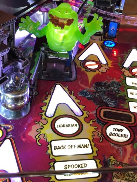 Ghostbusters GB Pinball Machine ADJUSTABLE GREEN SLIMER W/HOTDOGS LED Mod Stern - Image 6