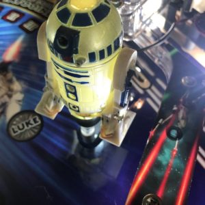 Star Wars SW Pinball Machine R2D2 LED mod Stern
