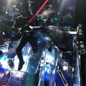 Star Wars SW Pinball Machine DARTH VADER LED mod stern
