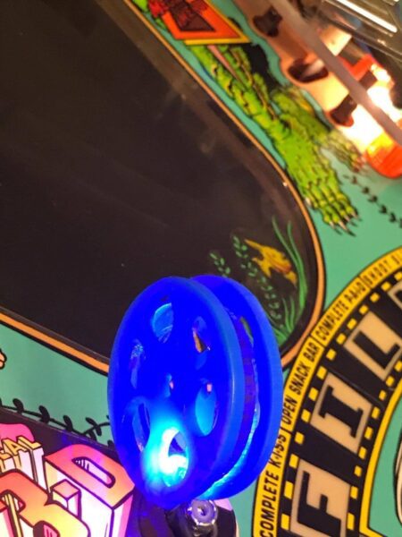 Creature From the Black Lagoon CFTBL Pinball Machine MOVIE REEL LED mod - Image 11