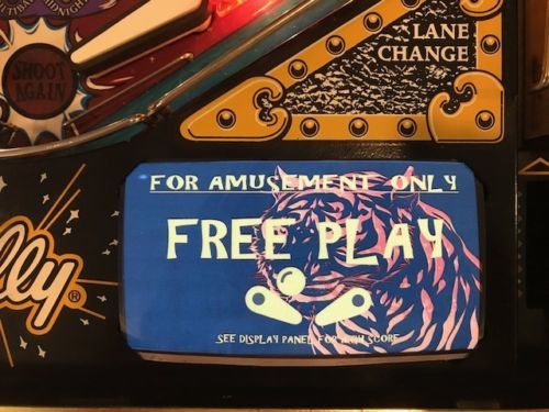 Theatre of Magic Pinball EL Panel