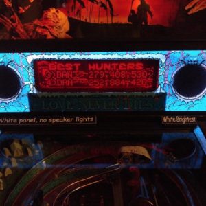 Bram Stokers Dracula BSD - Lighted Pinball LED Speaker Panel - BASIC