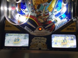 White Water Pinball EL Panel
