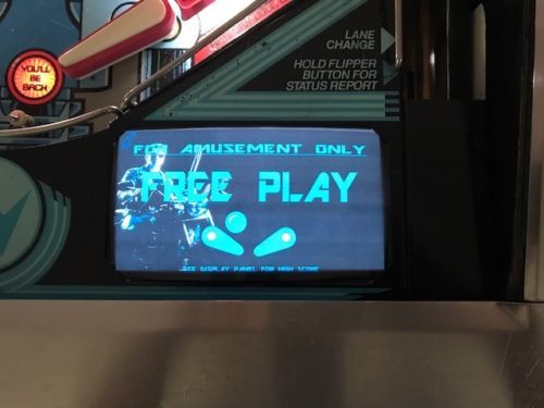 Terminator 2 Pinball EL Panel