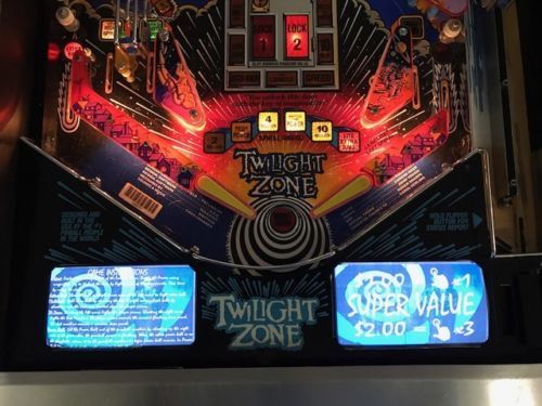 Twilight Zone Pinball EL Panel