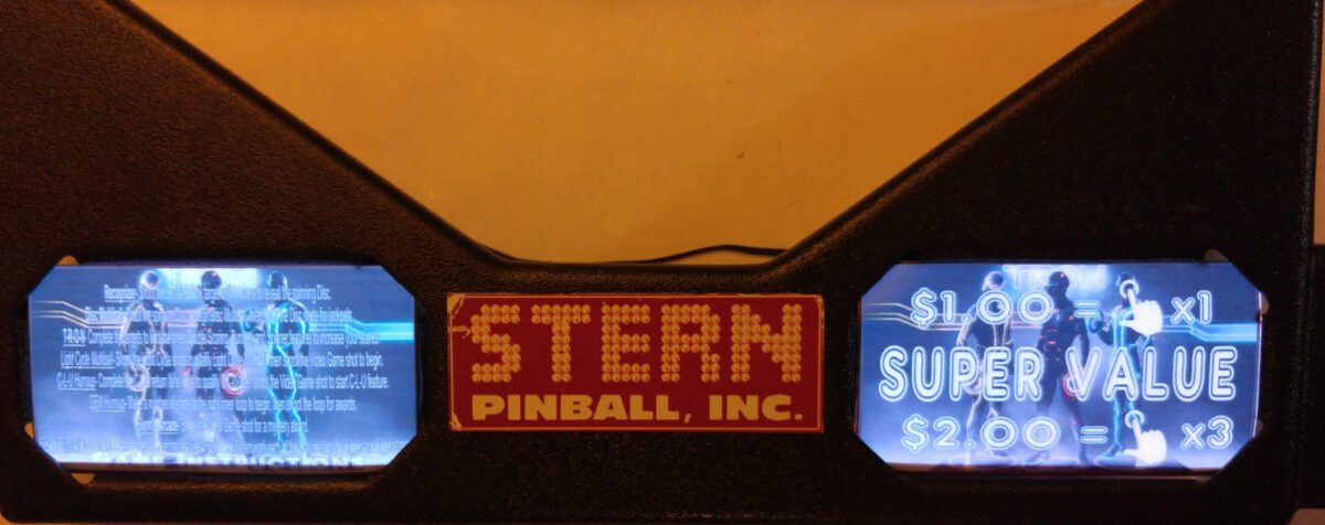 Tron Pinball EL Panel