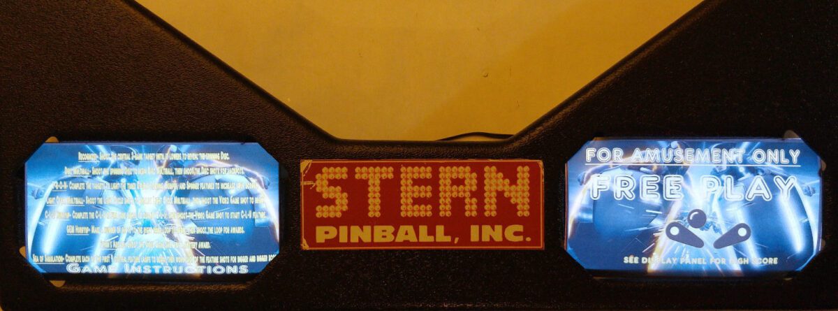 Tron Pinball EL Panel