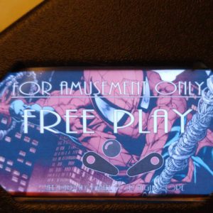 Spiderman Pinball EL Panel