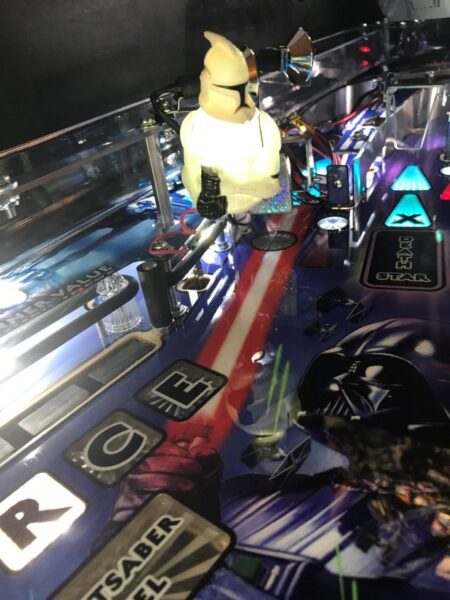 Star Wars SW Pinball Machine STORM TROOPER LED Mod Stern - Image 3