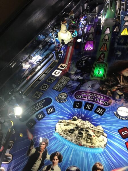 Star Wars SW Pinball Machine STORM TROOPER LED Mod Stern - Image 4