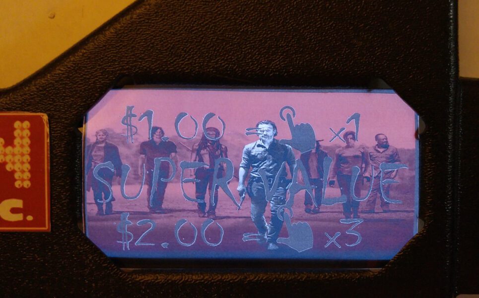 Walking Dead Pinball EL Panel