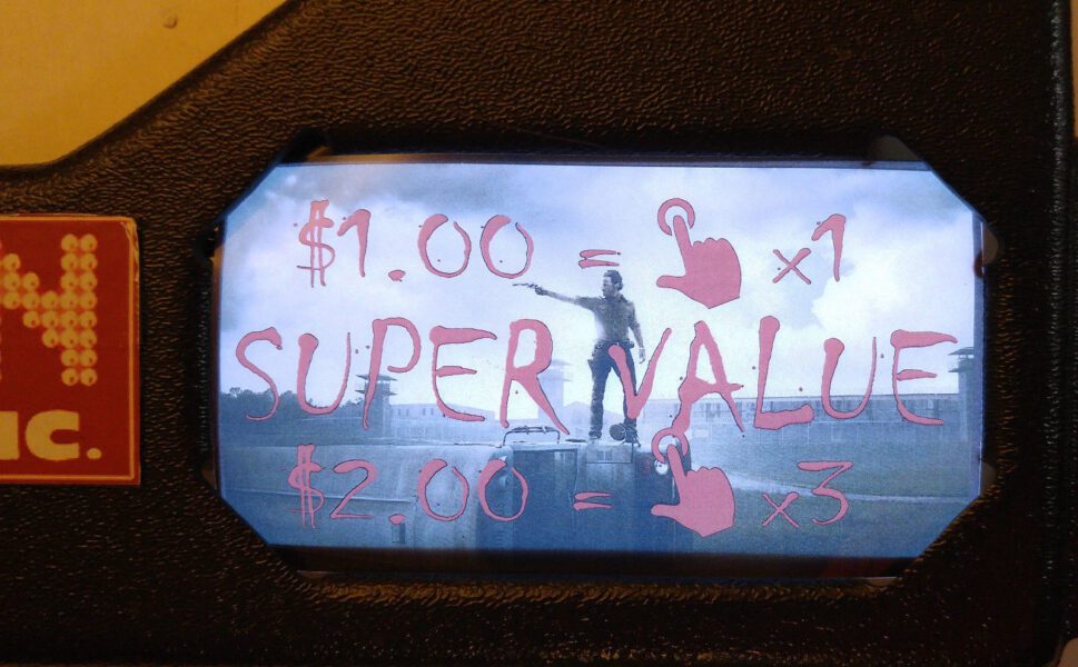 Walking Dead Pinball EL Panel