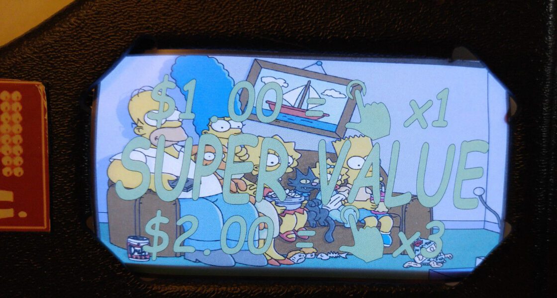 Simpsons Pinball EL Panel
