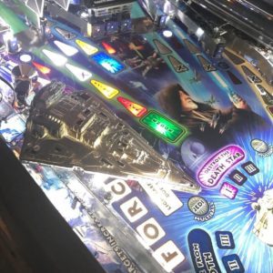 Star Wars SW Pinball Machine STAR DESTROYER LED Mod Stern