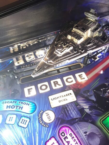 Star Wars SW Pinball Machine STAR DESTROYER LED Mod Stern - Image 3