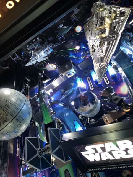 Star Wars SW Pinball Machine STAR DESTROYER LED Mod Stern - Image 7