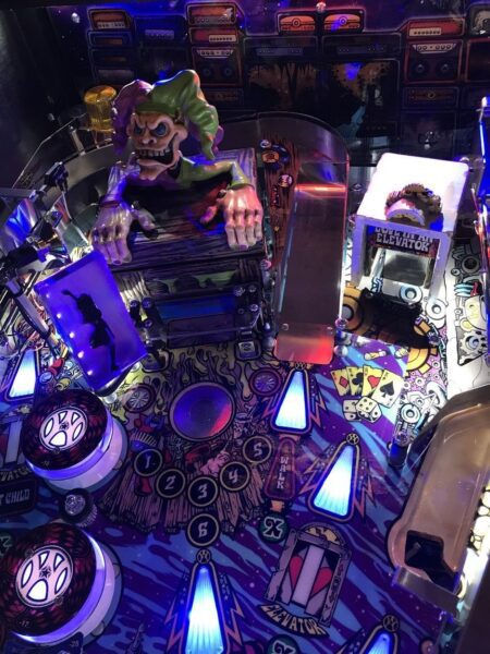 Aerosmith AS Pinball Machine black and PURPLE STRIPPER LED Mod Stern - Image 4