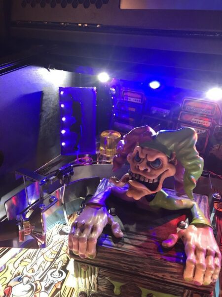 Aerosmith AS Pinball Machine black and PURPLE STRIPPER LED Mod Stern - Image 5