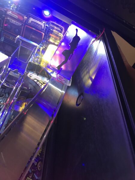 Aerosmith AS Pinball Machine black and PURPLE STRIPPER LED Mod Stern - Image 9