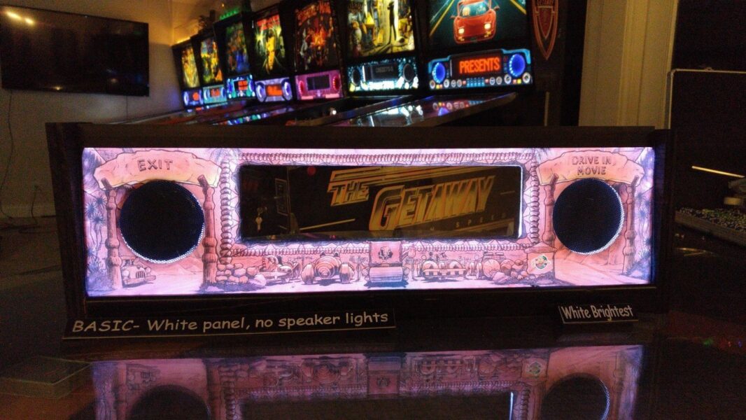 The Flinstones FS -Colored LED Speaker Panel -BASIC (White Only)