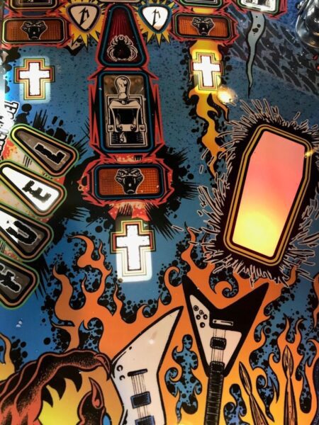 Metallica MET Pinball Machine Spinning Cross LED Mod Stern (Spinnable) - Image 5