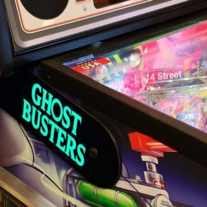 Ghostbusters custom pinball hinges