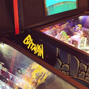 Batman pinball hinges