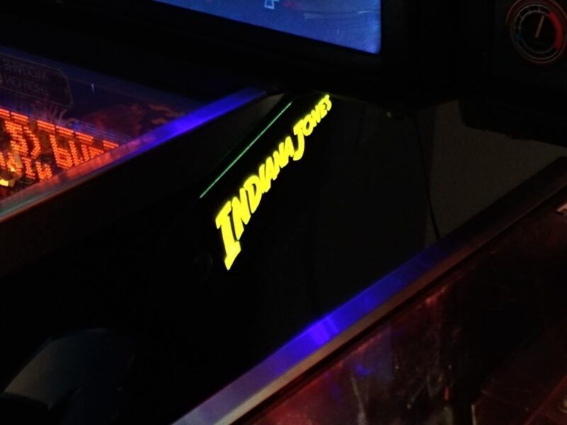 Indiana Jones pinball hinges