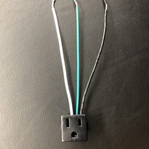 Snap-In AC Service Port Receptacle
