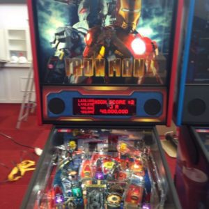 Lighted Speaker Panel for Iron Man Stern Pinball Machine- "Original Resemblance" Art Pack