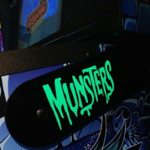 Munsters Stern Lighted Magnetic Hinge Covers-8 Color Options