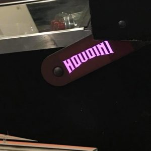 Houdini American Pinball Lighted Magnetic Hinge Covers-8 Color Options