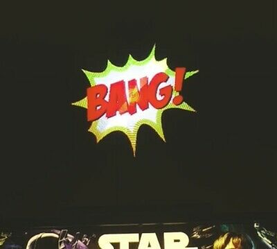 batman 66 pinball topper words