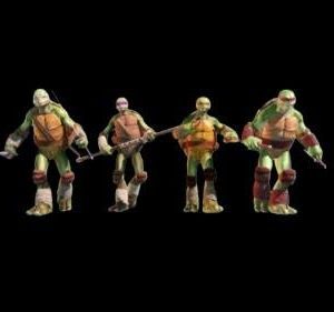 Teenage Mutant Ninja Turtles Pinball Machine Hologram Topper