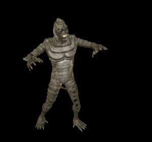 Creature from the Black Lagoon Pinball Machine Hologram Topper