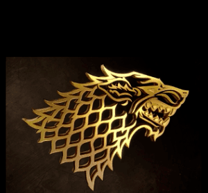 Game of Thrones Pinball Machine Hologram Topper